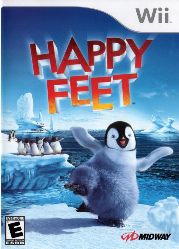 Happy Feet box art for Wii